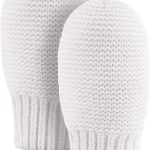 JANGANNSA Basic Winter Baby Mittens Knitted Boys Girls Gloves Warm Fleece Lined Kids Mittens
